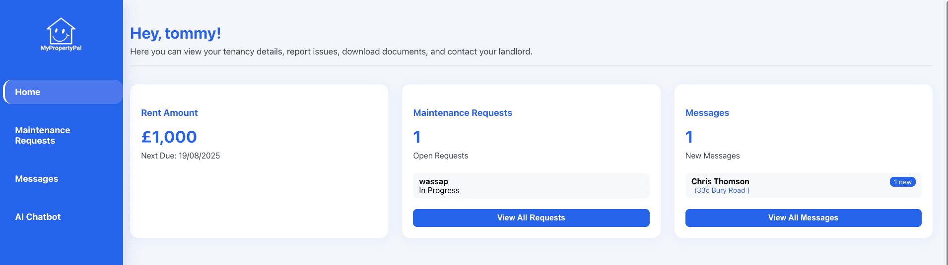 Tenant Portal