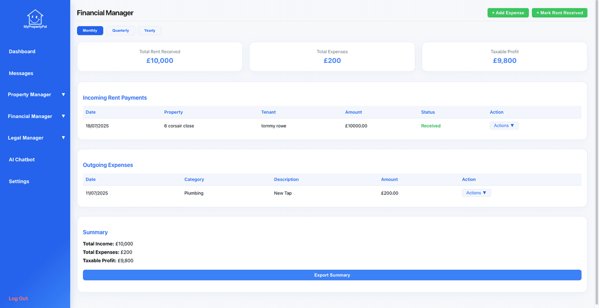 Finances Preview